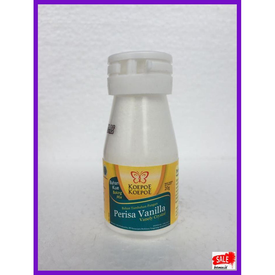 

RISAPE- PERISA VANILLA/VANELI CRYSTAL KOEPOE-KOEPOE 20GR -ASLIII.