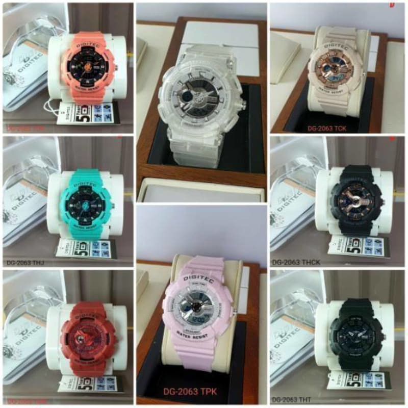 Jam Tangan Wanita Digitec DG 2063 dt dg2063dt ORIGINAL