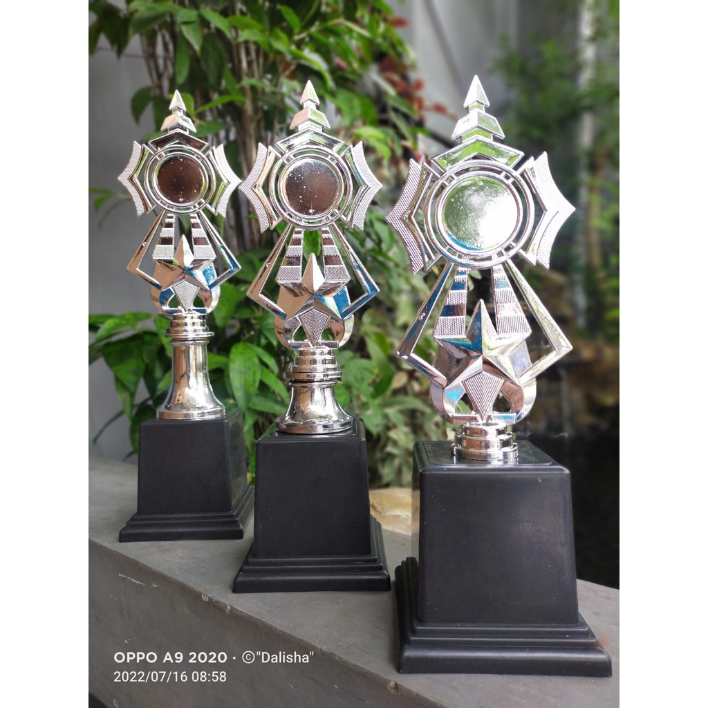 Piala Set Silver Juara 123 Piala Panah Silver Reser Slim Piala Bintang Kelas Piala Juara Kelas Piala