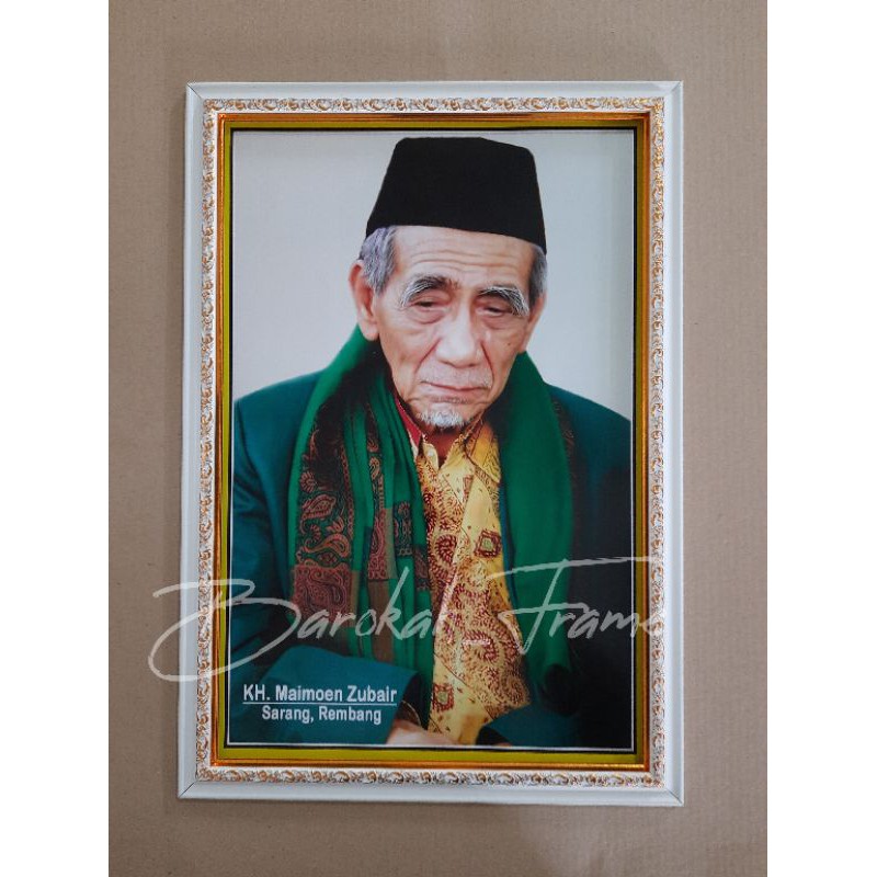 Foto ulama Foto KH Maemun Zubair Ijo A3+