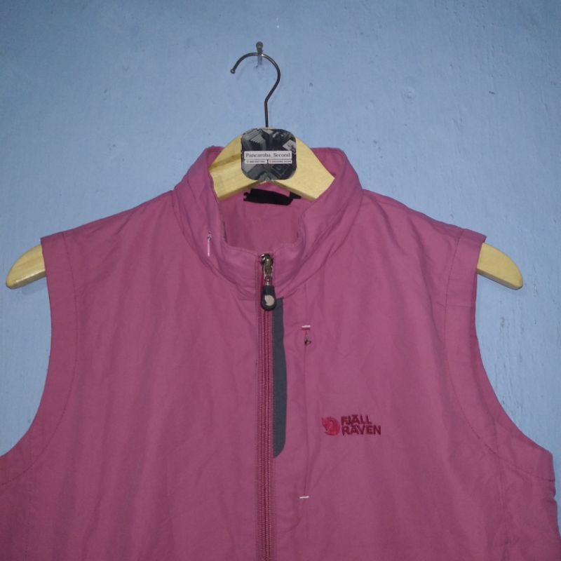 vest outdoor fjallraven bekas second preloved