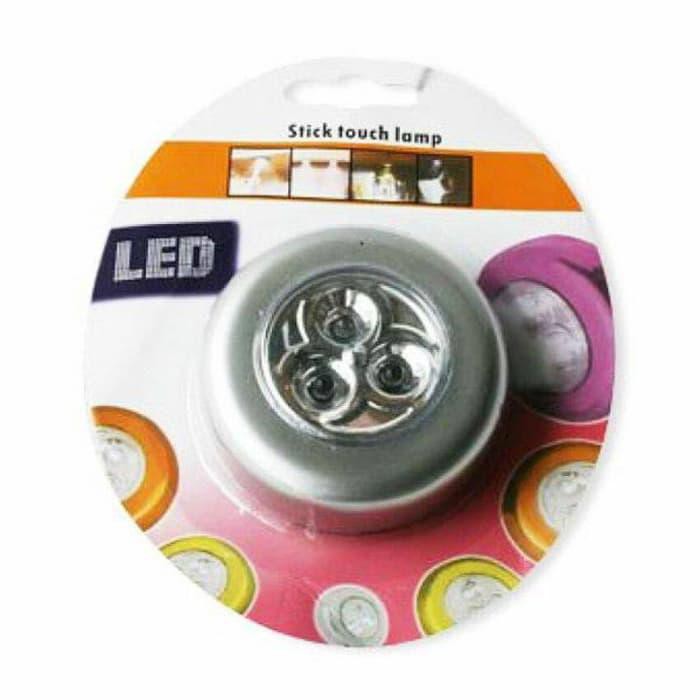 Stick N Click / Stick Touch Lamp / Lampu Tempel Emergency - Random