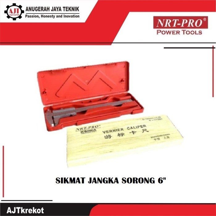 

Sigmat Besi Manual / Vernier Caliper / Jangka Sorong Manual 6Inch