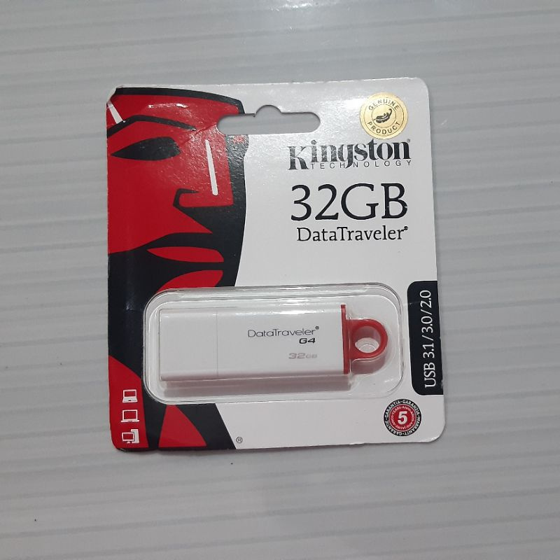 Flashdisk Kingston 32 GB DTIG4 USB 3.1/3.0/2.0 Data Traveler ORIGINAL