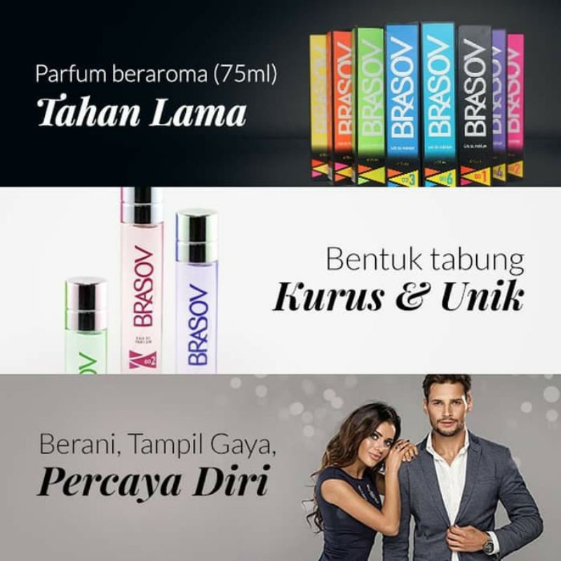 BRASOV Parfum Eau De Parfum Halal Unisex