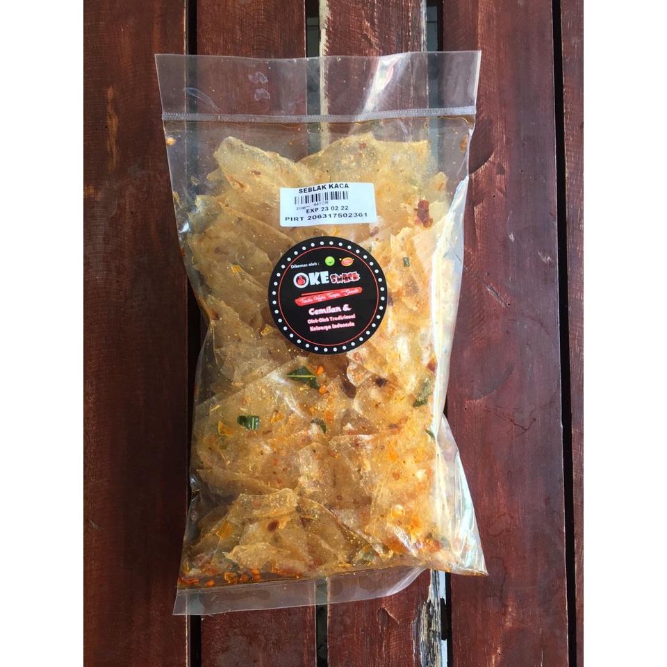 

Keripik Kaca Pedas 135g