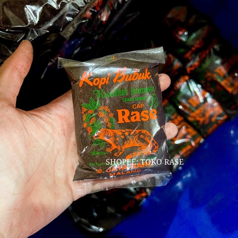 

Kopi Bubuk Cap Rase Dampit Malang 100% Robusta ASLI (Kemasan: 50 gram / 100 gram)