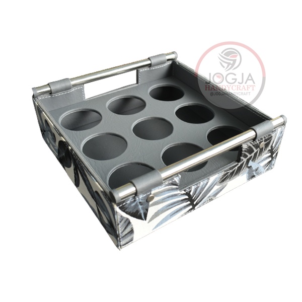 Tray Aqua 9 Hole / Tempat Aqua Gelas Baki Multi Fungsi Nampan Air mineral dan nampan serbaguna