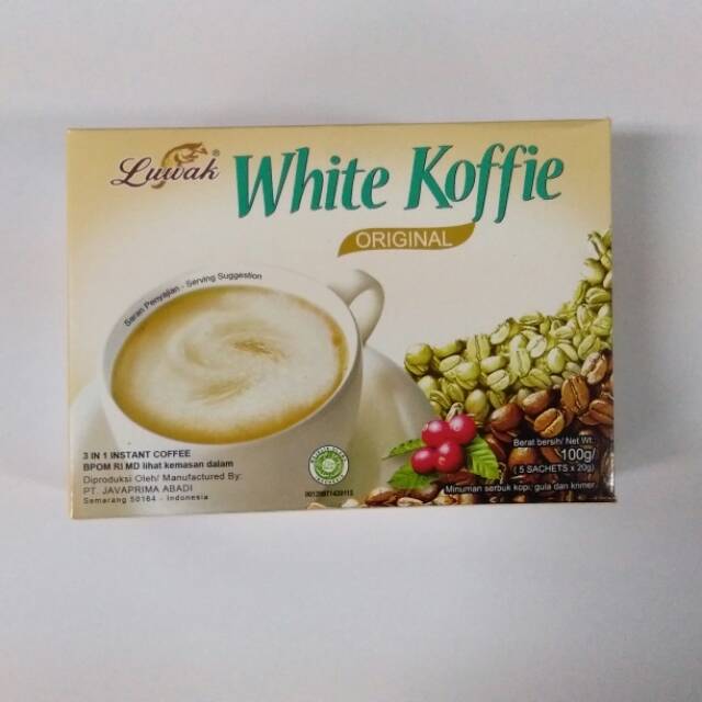 

Luwak White Koffie Box (5's) paket 2 box