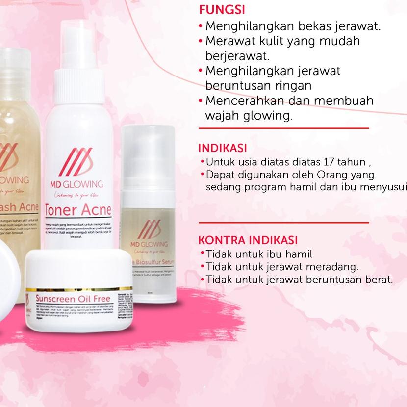 ➻ MDGLOWING Paket Acne R2 by MD GLOWING ❀