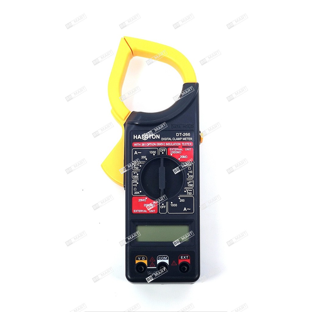 Hasston PROHEX Multitester digital DT-266 Tang amper Clamp meter