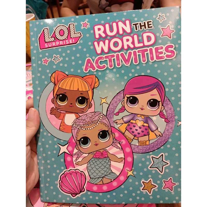 

LOL surprise activity book and sticker