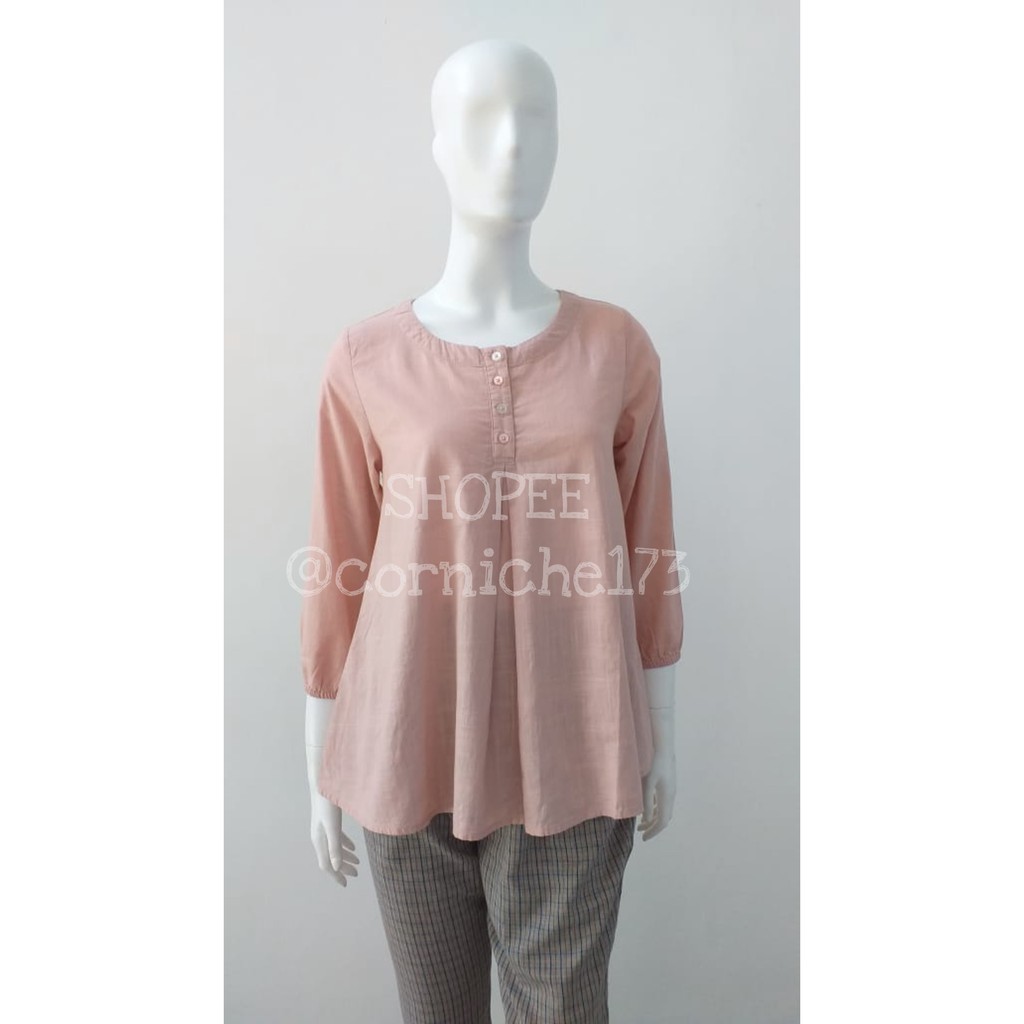 Corniche Almina Blouse Pink - TP231154