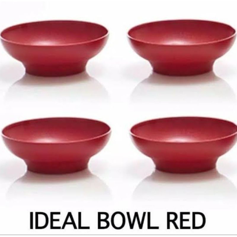 ideal bowl merah 4pc