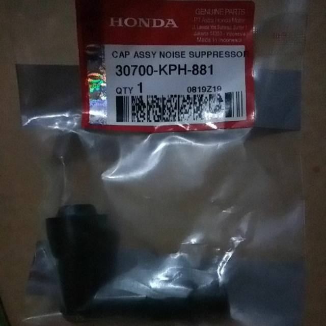 Cop Busi Tutup Busi Cangklong Kepala Busi Cap Assy Noise Suppressor Honda All Type 30700 KPH 881