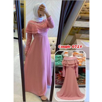 Vanesha Margaretta - Baju Couple Ibu dan Anak #072/ Dress Muslim