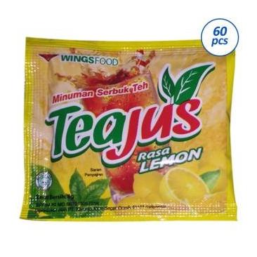 

Diskon Teajus Rasa Lemon 8 gram (1 renceng isi 10 sachet) Diskon