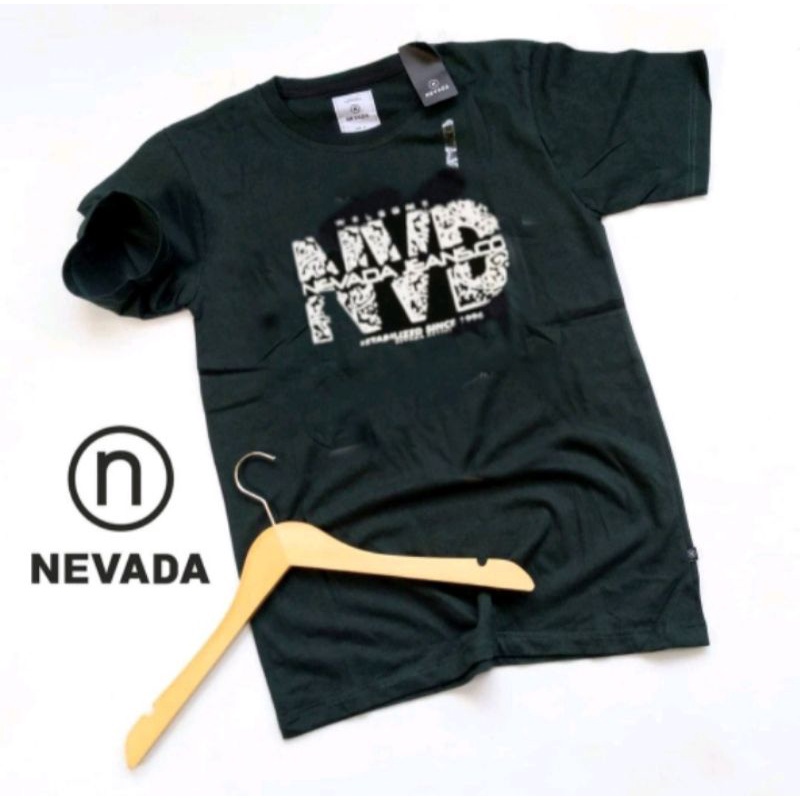 kaos Nevada cowok premium terbaru kaos cowok model kekenian kaos Nevada original