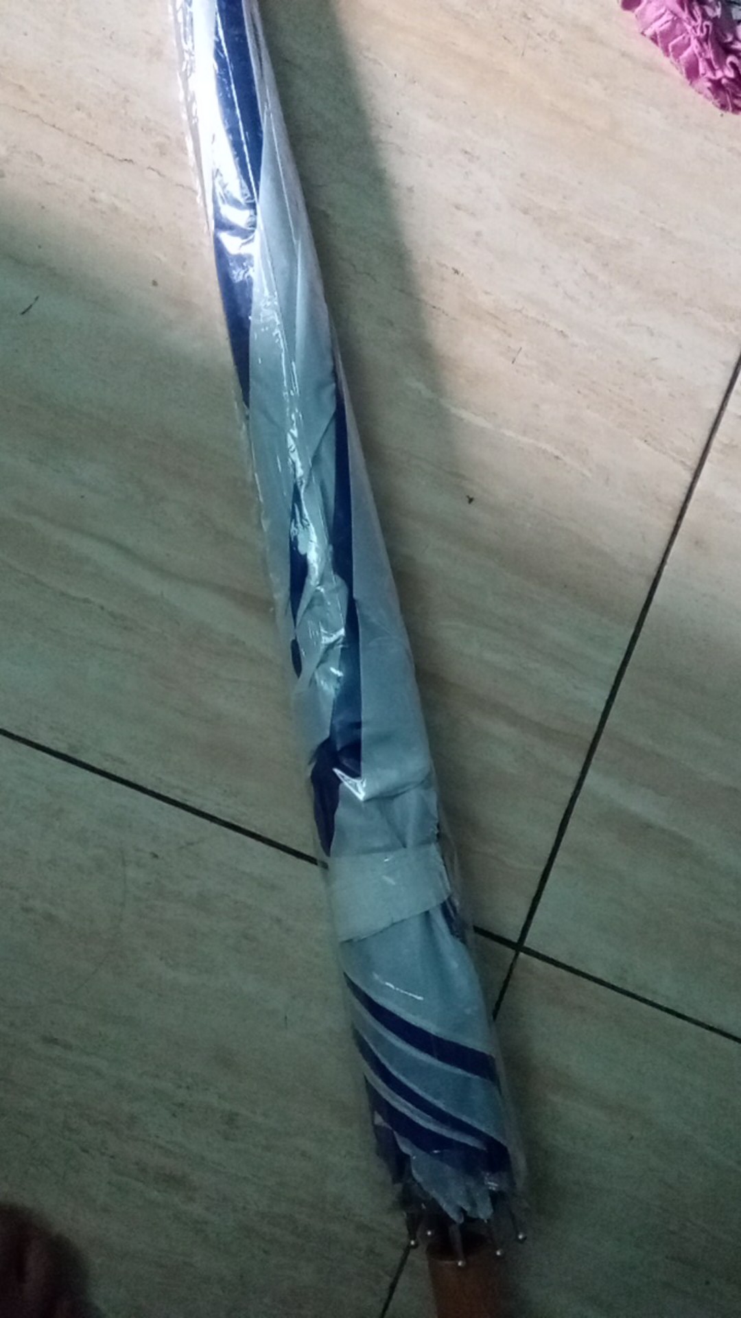 Payung Tongkat / Payung Standard / Grc / Gagang Kayu Kombinasi - 5500