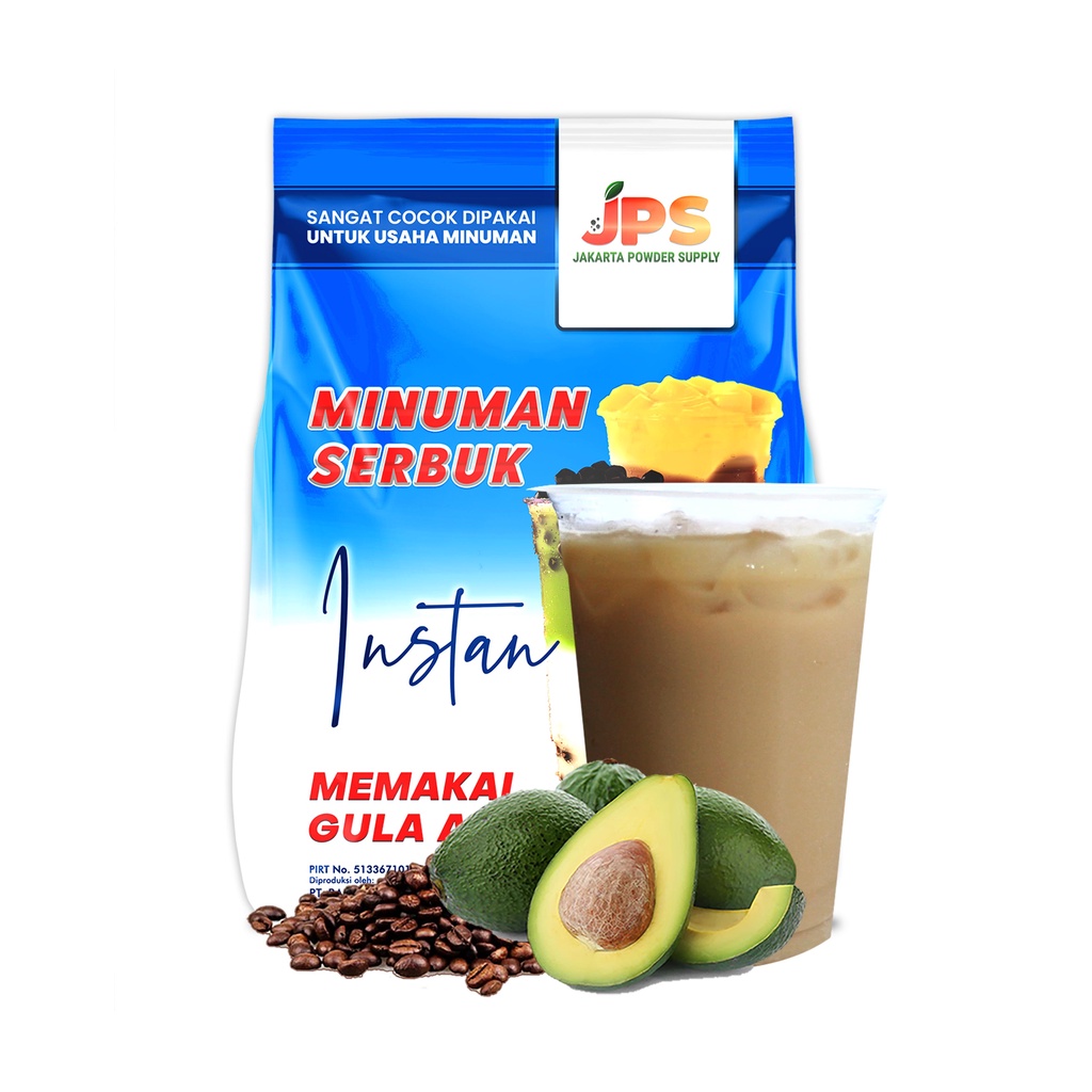 

JPS Avocado Coffee Mix Serbuk Powder Bubuk Minuman 1 kg