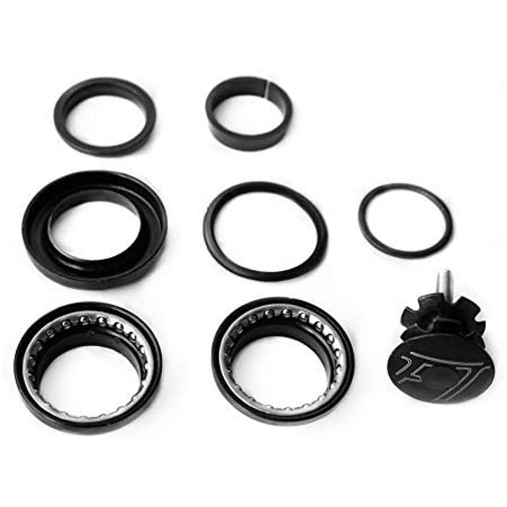 Lanfy Bike Threadless Headset Aksesoris Sepeda Bagian Sepeda Road Bike 44mm Hitam MTB Bike Head-Tube