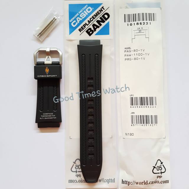 STRAP PRO TREX PRG-80-1V PAG 80 PRG 80 PAW 1100 PRW 1000 Casio Original