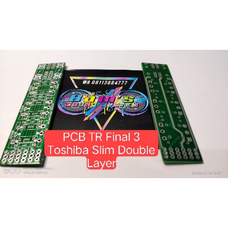 PCB TR Final 3 Toshiba Slim Double Layer