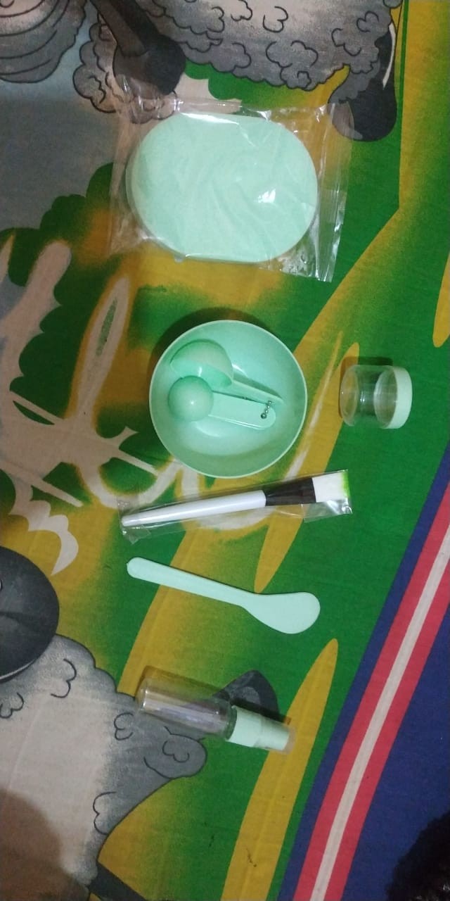 Alat Maskeran 8 In 1 / Kuas Alat Make Up / Mask Bowl / Mask Tool / Makeup Tool