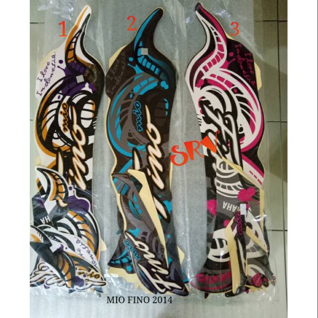 STRIPING MIO FINO TAHUN 2014 UNTUK MODEL STANDAR