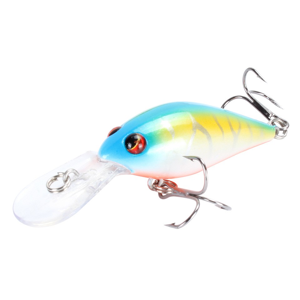 1Pcs New Crankbait Umpan Pancing 8cm 8.5g Swimbait Fishing Lure Floating Minnow Ikan Bass Wobbler Kail Memancing Tackle