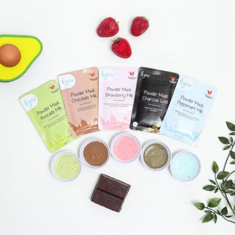 [BPOM - FREE GIFT] Peel Off Id.Kyau Classic Series | Powder Mask Kyau