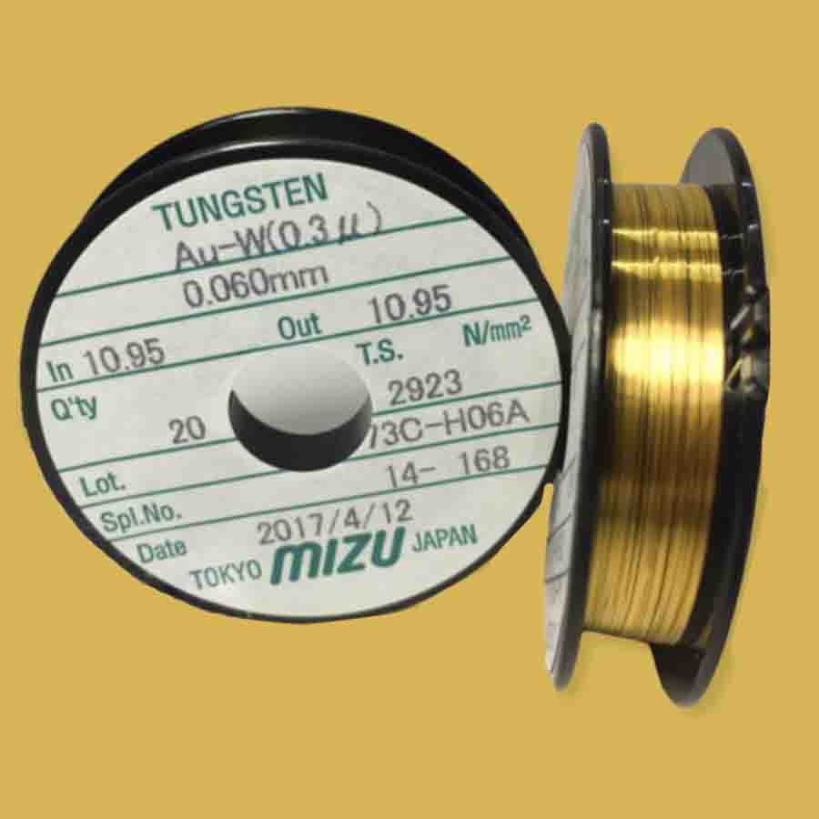 CORONA WIRE 20m GOLD MIZU 0.06mm Tokyo Jepang