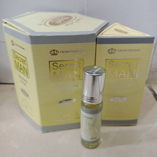 SECRET MAN Parfum DOBHA Kemasan 6ml Minyak Wangi Roll On Non Alkohol