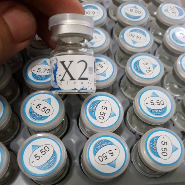 Softlens x2 clear bening