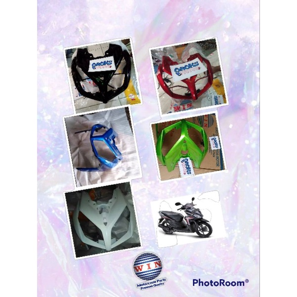 tameng panel dudukan lampu vario techno cbs karbu old 110 cc