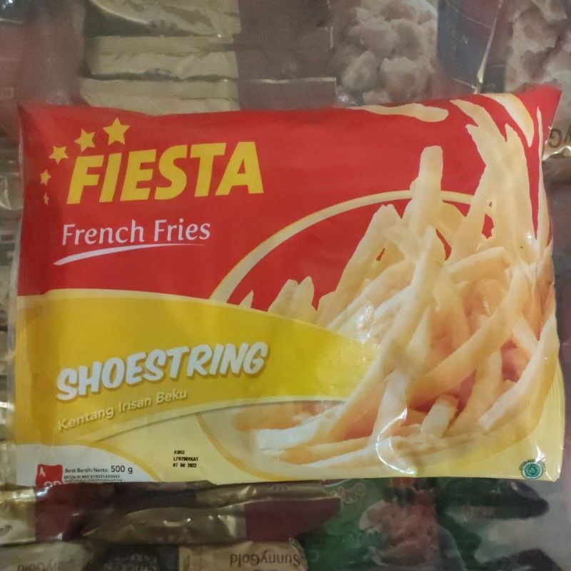 

Fiesta Shoestring Kentang Goreng / French Fries 500 gram