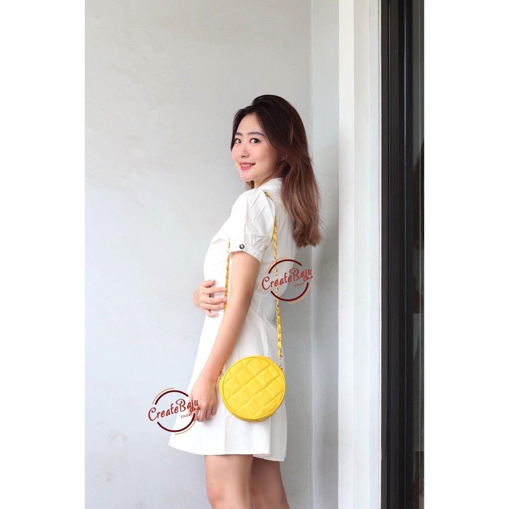 TAS SELEMPANG WANITA MARINKA SLING BAG MURAH TAS WANITA BULAT