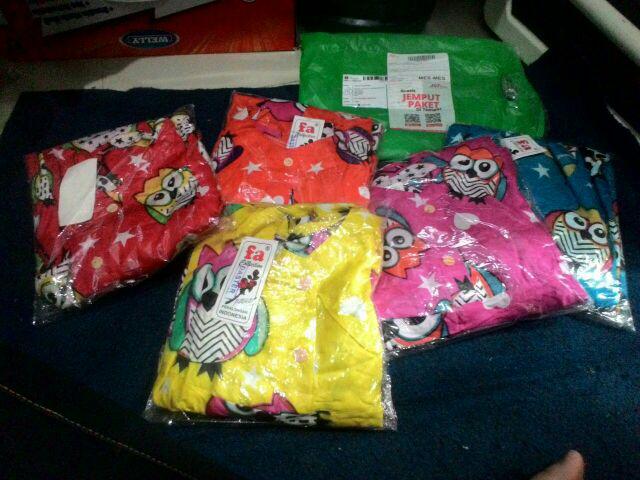 Gamis Kaos Pelangi Gita Tiedye Ori Ziray Batik Jumbo Premium