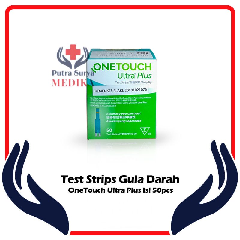 Strip One Touch Ultra Plus Flex | Cek Gula Darah Glucose