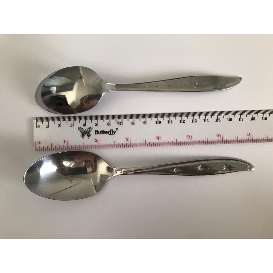 [BISA COD] Sendok Makan Super Doll Original Stainless Isi 6 Berkualitas Terjamin Murah