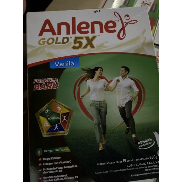 

Anlene Gold 5X 600GR COK/ORIGINAL/VANILA