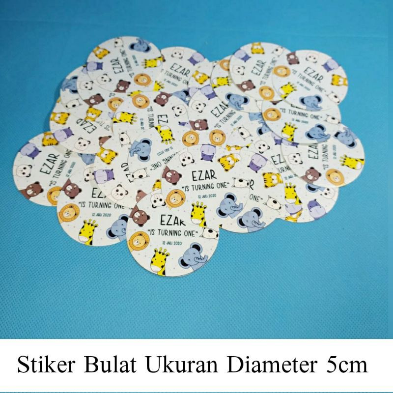 

stiker custom/stiker murah/stiker box makanan