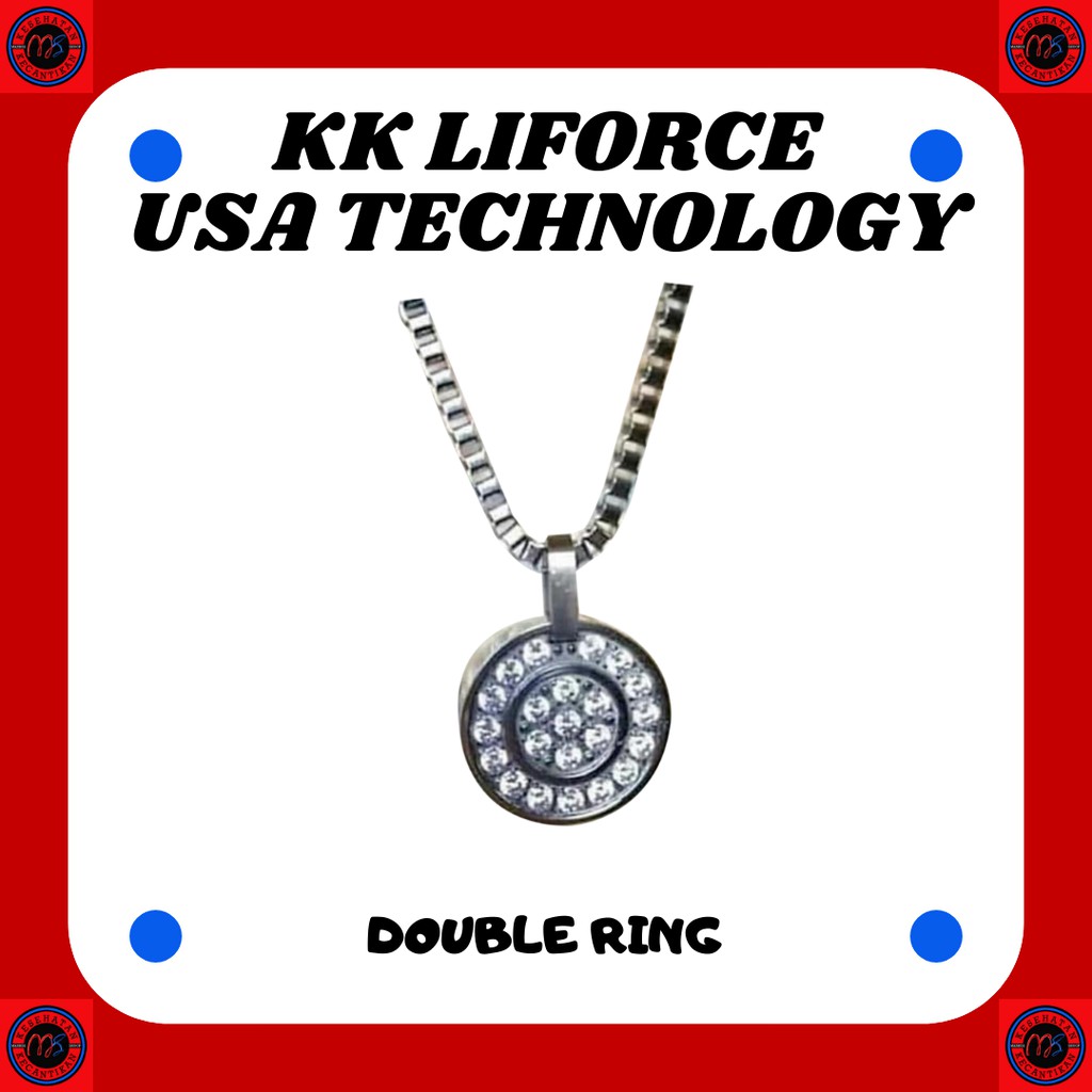 Kalung Kesehatan KK LIFORCE DOUBLE RING