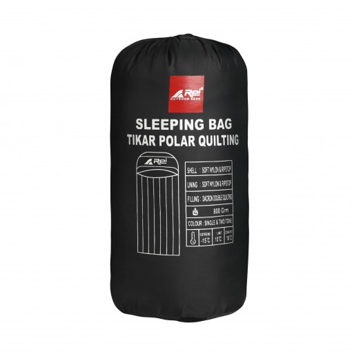 Rei Sleeping Bag Tikar Polar Quilting // Sleeping Bag Bahan Dacron dan Polar