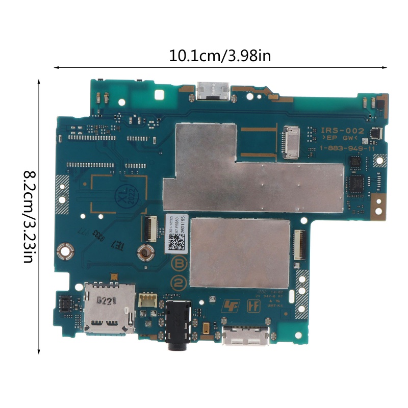 Btsg PCB Motherboard Untuk PSVita1000 1001bagian Perbaikan Controller Green PAD GamePads