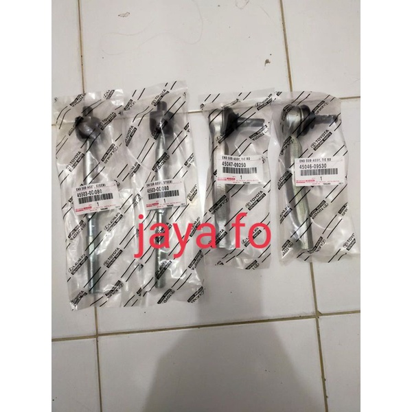 rack end set-tie rod set Toyota Yaris-new Vios original thn 2007-2012
