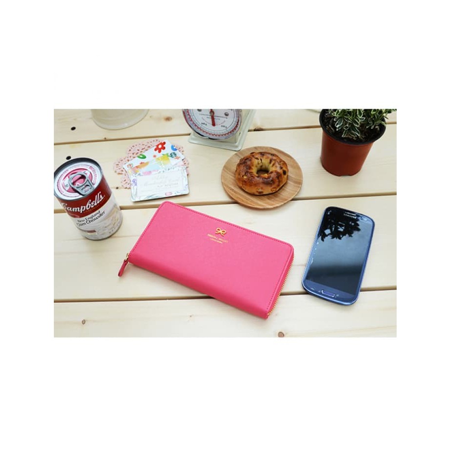 Travelmate Korean Zipper Wallet Elegant Stylish Dompet Impor Wanita High Quality