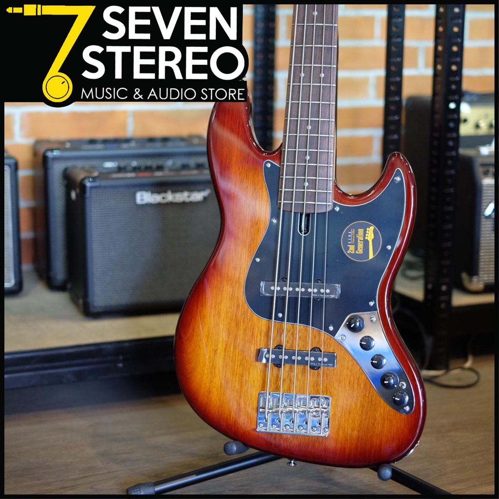 SIRE Bass V3 5 Sunburst 2nd Gen Natural