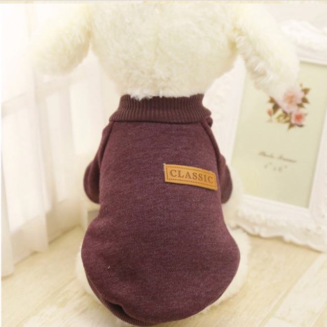 Baju anjing atau kucing ayden maroon