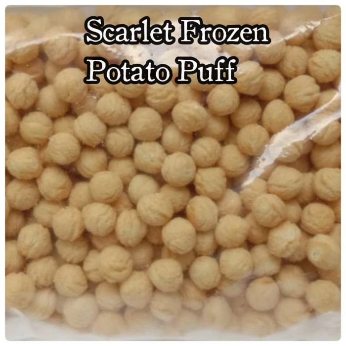 

⭐ COD ⭐ POTATO PUFF KENTANG POM POM BUTTER COATED 1 KG